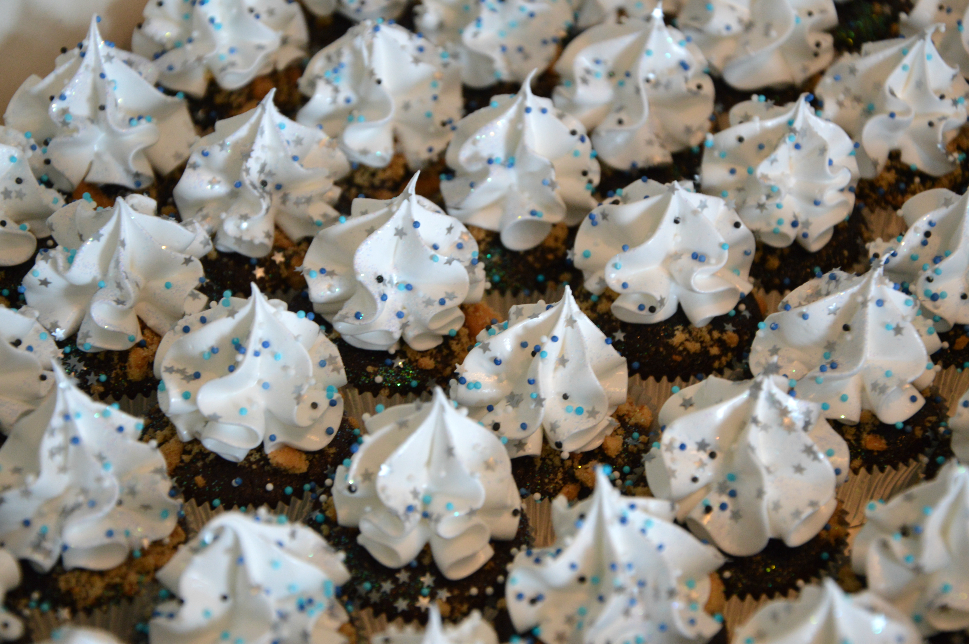 Mini cupcakes med chokolade – Barnedåb